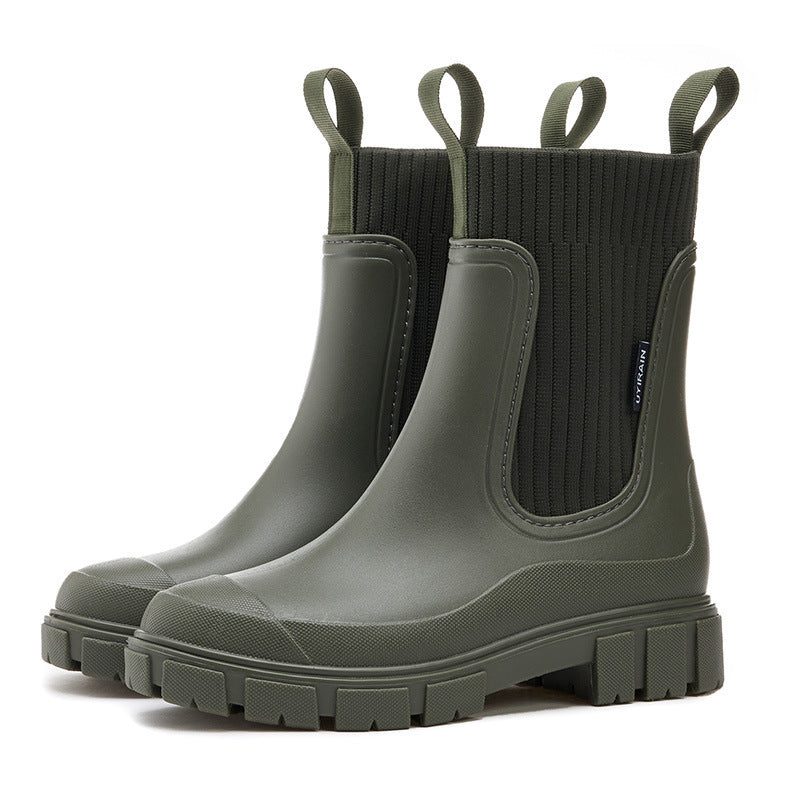 Bottes de Pluie Femme – Imperméables, Légères & Semelle Antidérapante