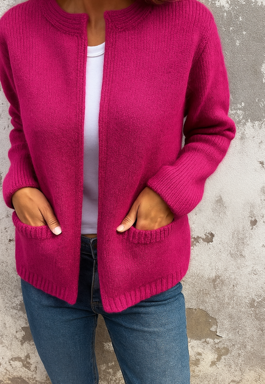 Linda | Gilet Femme Élégant – Doux, Chaud & Facile à Assortir