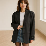 Blazer Myla femme – coupe oversize classique & élégance intemporelle