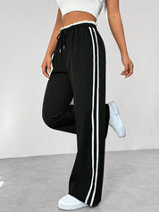 Trend | Pantalon Large Femme Streetwear – Confort, Style & Détails Sportifs