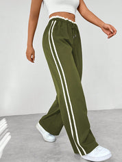 Trend | Pantalon Large Femme Streetwear – Confort, Style & Détails Sportifs
