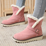 Bottes de neige femme confortables – doublure chaude & semelle antidérapante