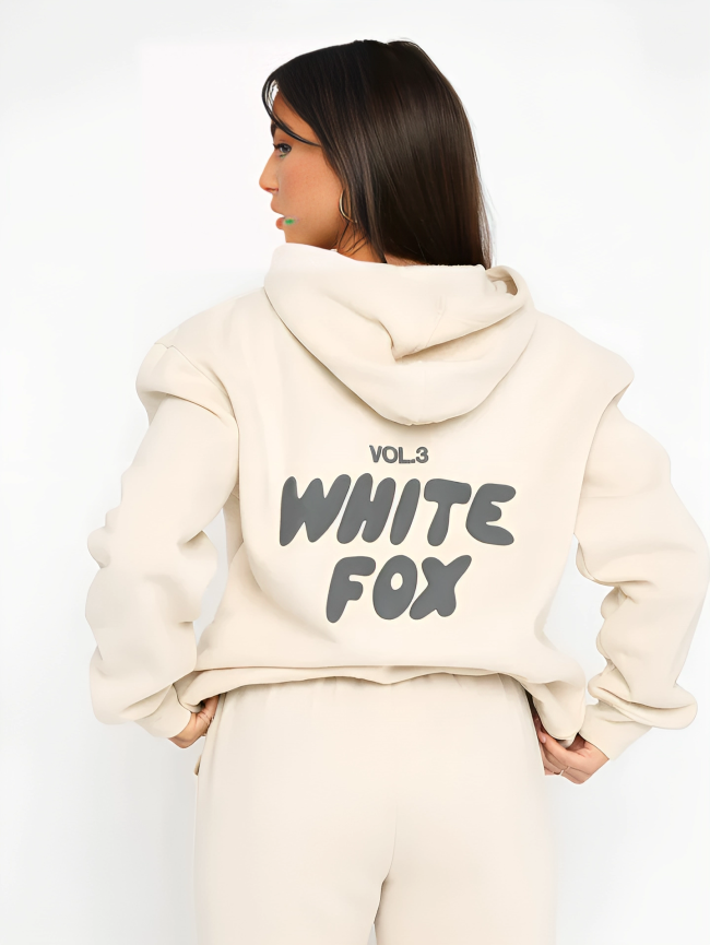 Ensemble Femme Hoodie & Jogging – Loungewear Confortable & Tendance avec Imprimé
