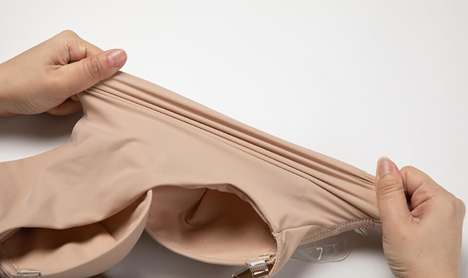 Body shaper dos nu « Deep V » invisible — corset gainant & soutien poitrine