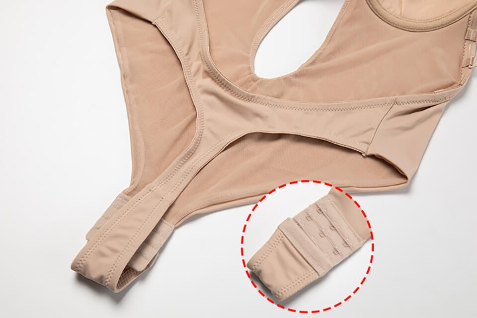 Body shaper dos nu « Deep V » invisible — corset gainant & soutien poitrine