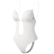 Body shaper dos nu « Deep V » invisible — corset gainant & soutien poitrine