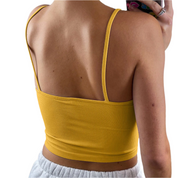 Top court femme Omira à fines bretelles – style chic jour & soir