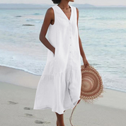 Noémie – Robe d’été femme élégante & légère pour journées ensoleillées