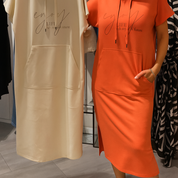 Robe sweat à capuche femme – Confortable, décontractée et tendance