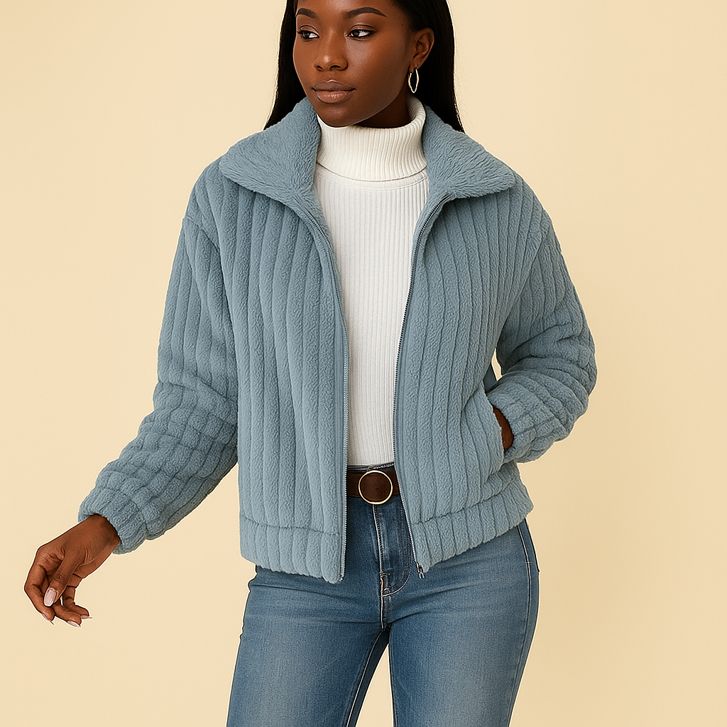 Aurora – Long gilet polaire femme | Must-have hiver 2025