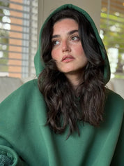 Plaid à capuche Eden – Hoodie blanket oversize chaud et confortable