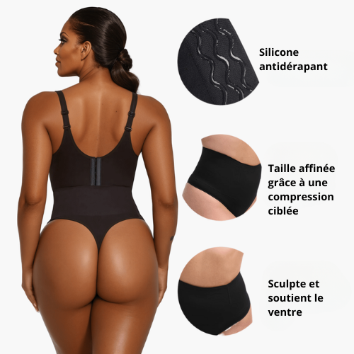 String gainant taille haute femme – shapewear sculptant invisible & confortable