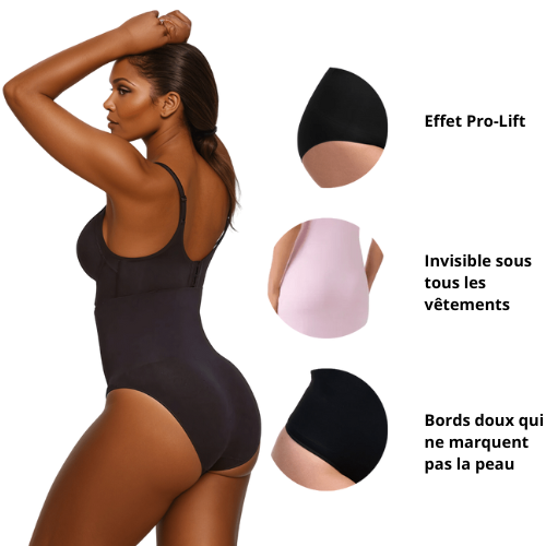 Culotte gainante taille haute – slip sculptant invisible & confortable femme