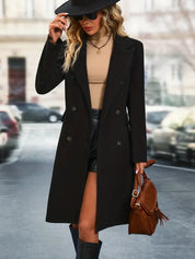 Trenchcoat femme – Long modèle classique à double boutonnage élégant | Jules Jij