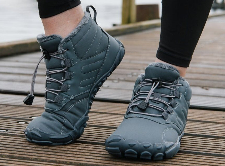 bottes barefoot hiver ArcticBare Flex — chaussures minimalistes isolées