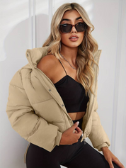 Veste femme Amara cintrée à plis – élégante et confortable