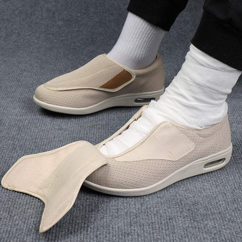 Chaussures Femme Diabétiques Confort – Orthopédiques Larges avec Semelle Mémoire & Scratch