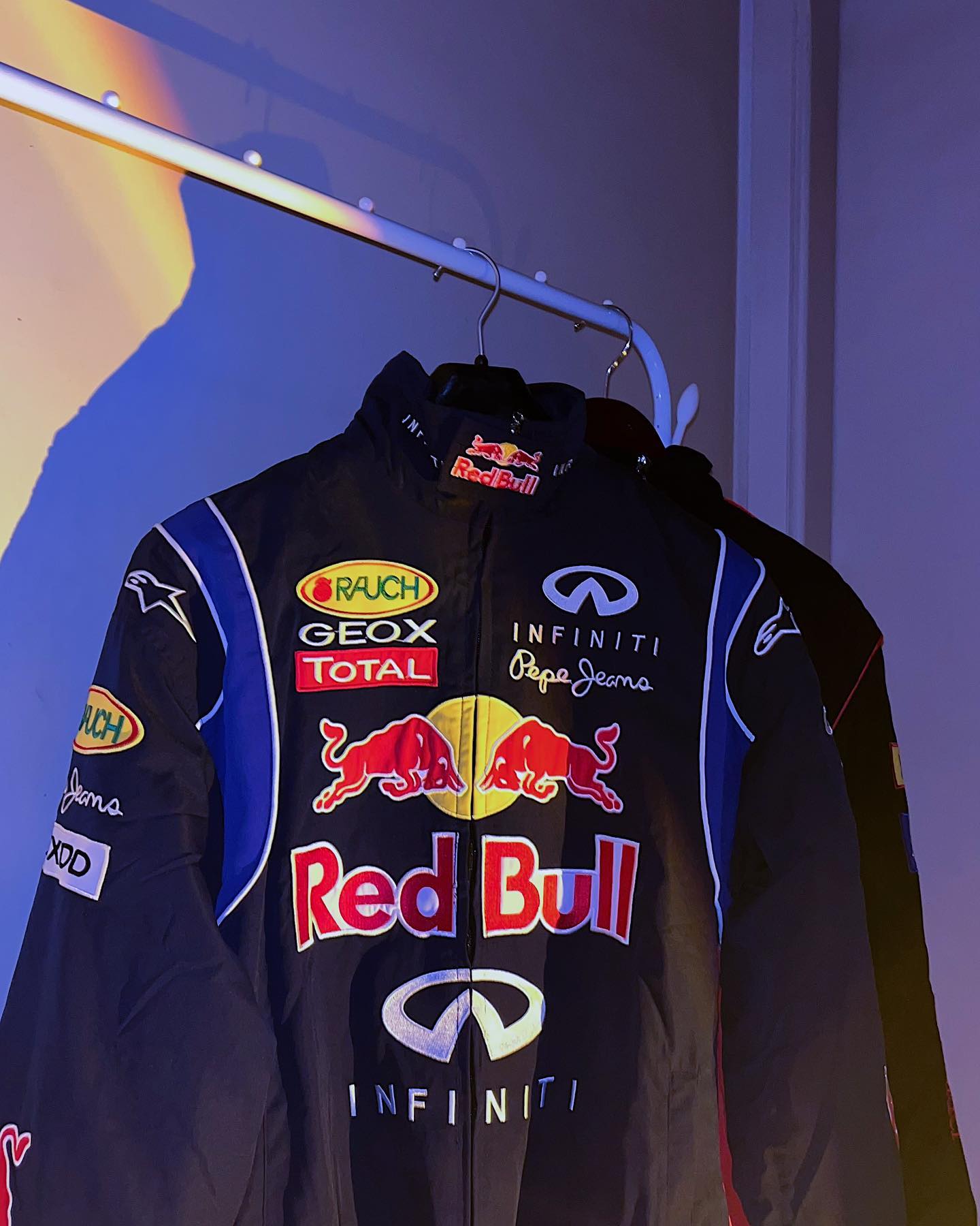 veste Red Bull Racing Lia — blouson oversize unisexe streetwear inspiré F1
