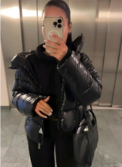 Doudoune femme slim fit – veste d’hiver légère, isolante & stylée