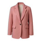 Manteau long Aveline femme – simple boutonnage, lignes modernes