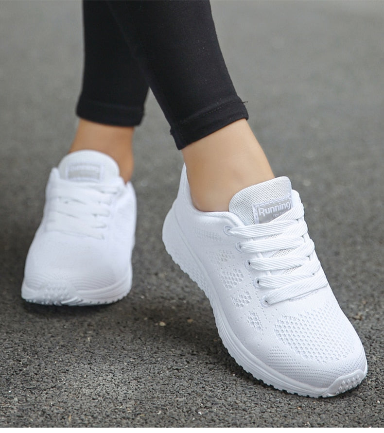 Sneakers femme ergonomiques légères & respirantes