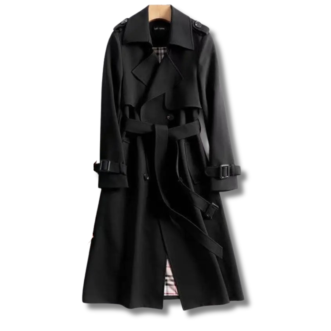 Trenchcoat femme Jualita classique – Élégance intemporelle et style raffiné