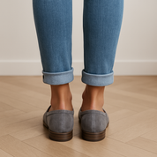 Mocassins Lorena femme – élégants à effet suédine & confort quotidien