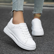 Sneakers orthopédiques blanches femme — confort & soutien