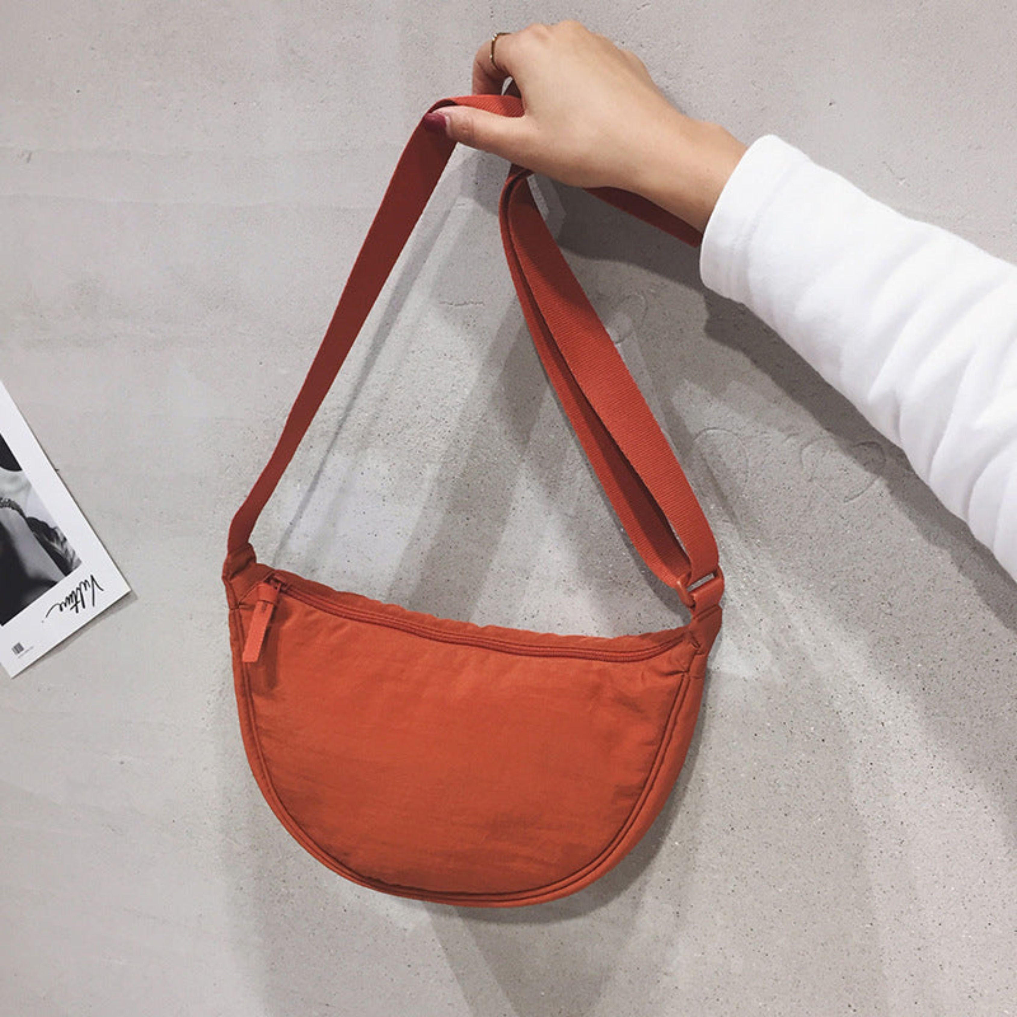 Anneke | Sac bandoulière femme – Minimaliste & pratique avec sangle réglable