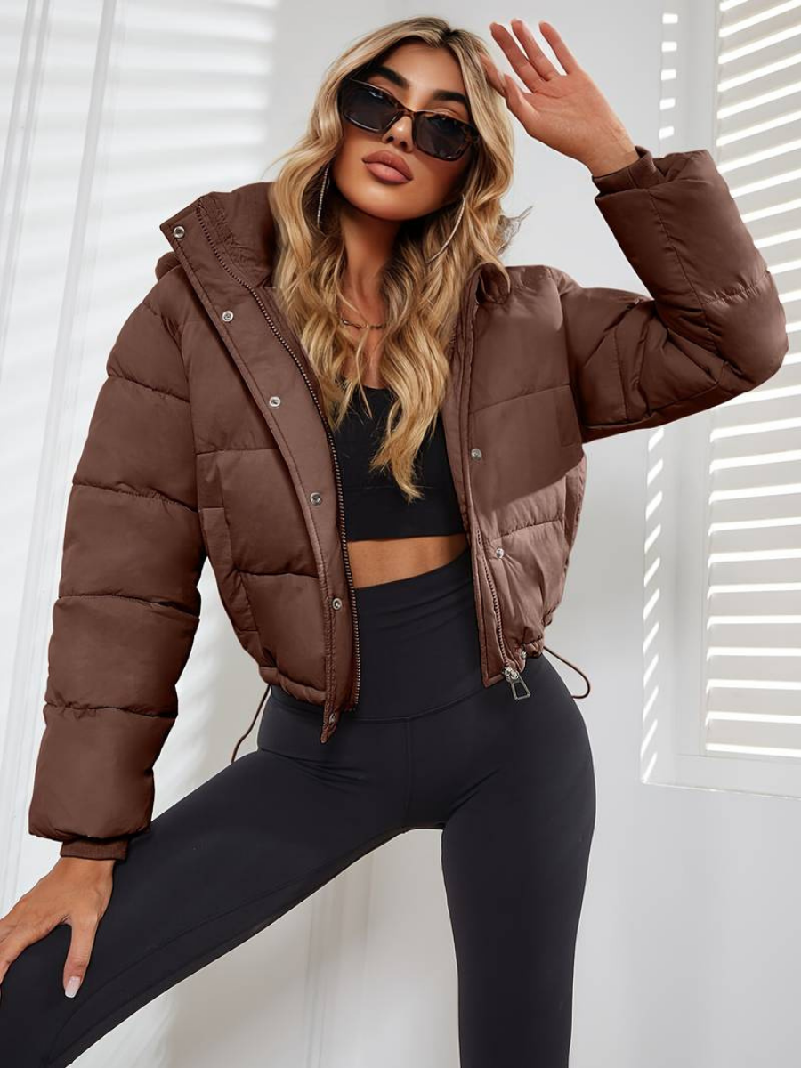 Veste femme Amara cintrée à plis – élégante et confortable