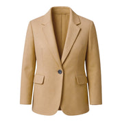 Manteau long Aveline femme – simple boutonnage, lignes modernes