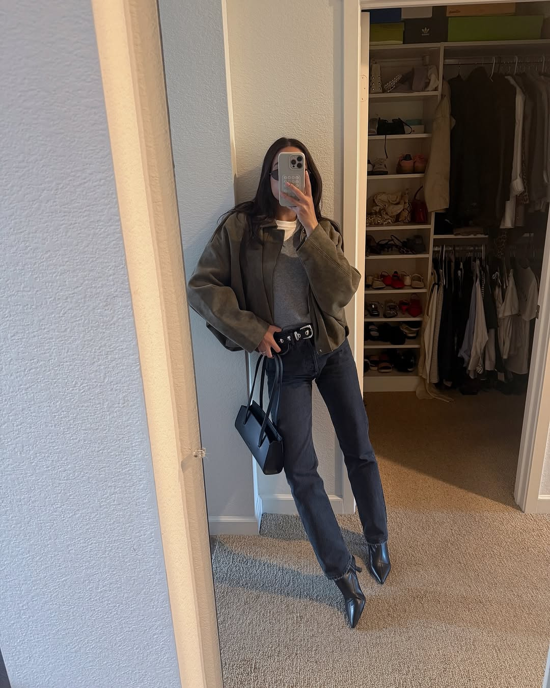 Veste femme Fabiane – manteau oversize en suède luxueux & coupe chaude pour l’hiver