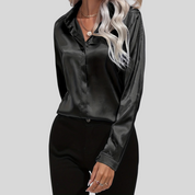 Blouse élégante pour femme – chemisier fluide à drapé subtil