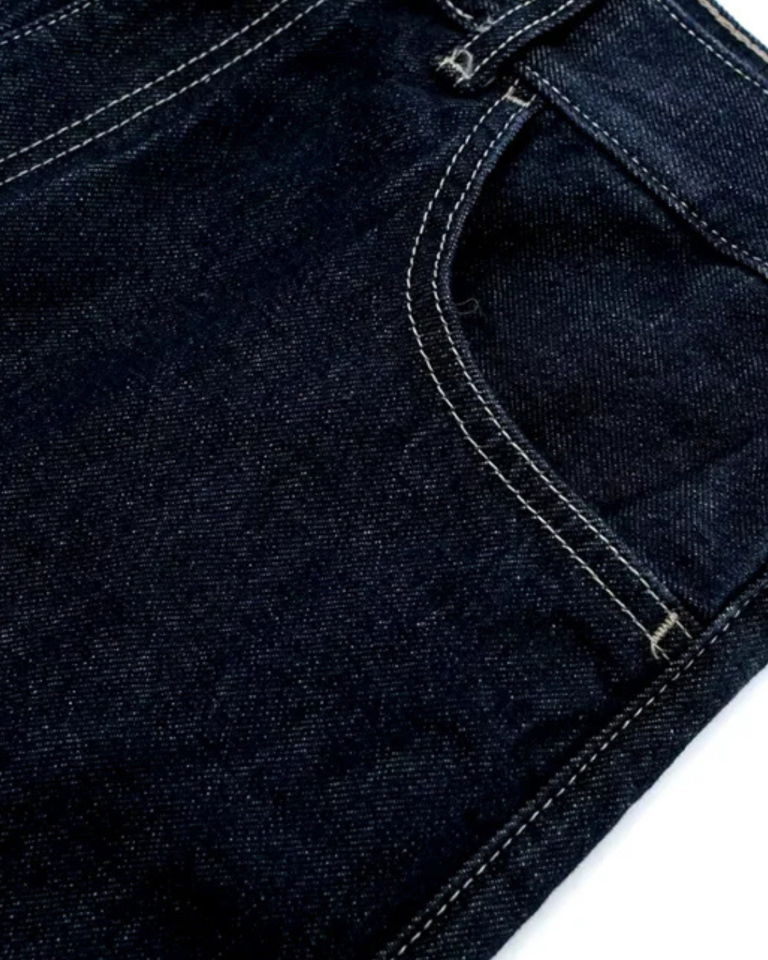 Ensemble Oversize en Denim Foncé Femme – Détails Contrastés & Style Tendance