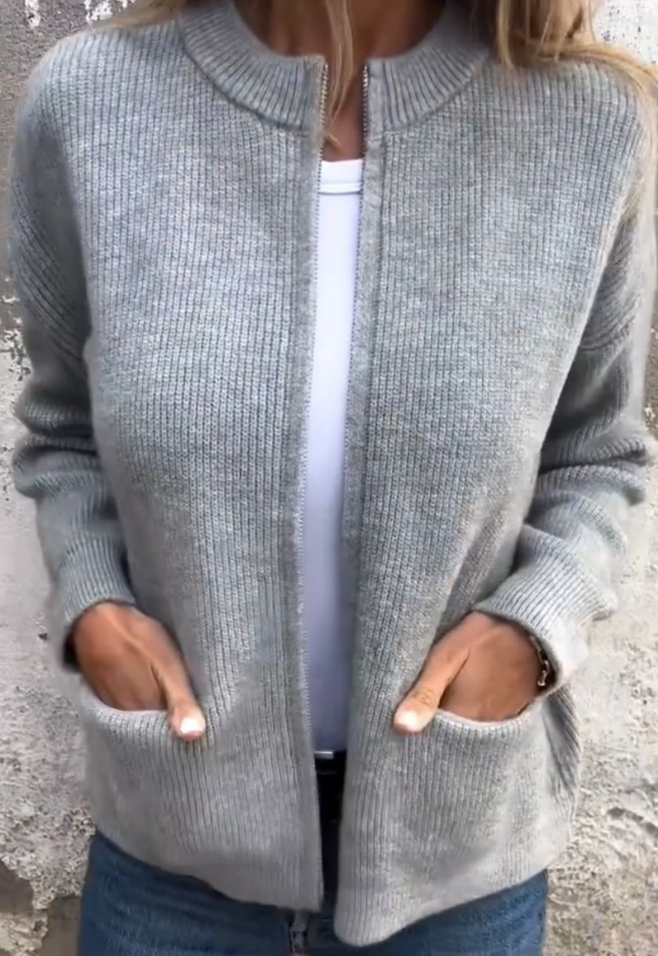 Linda | Gilet Femme Élégant – Doux, Chaud & Facile à Assortir