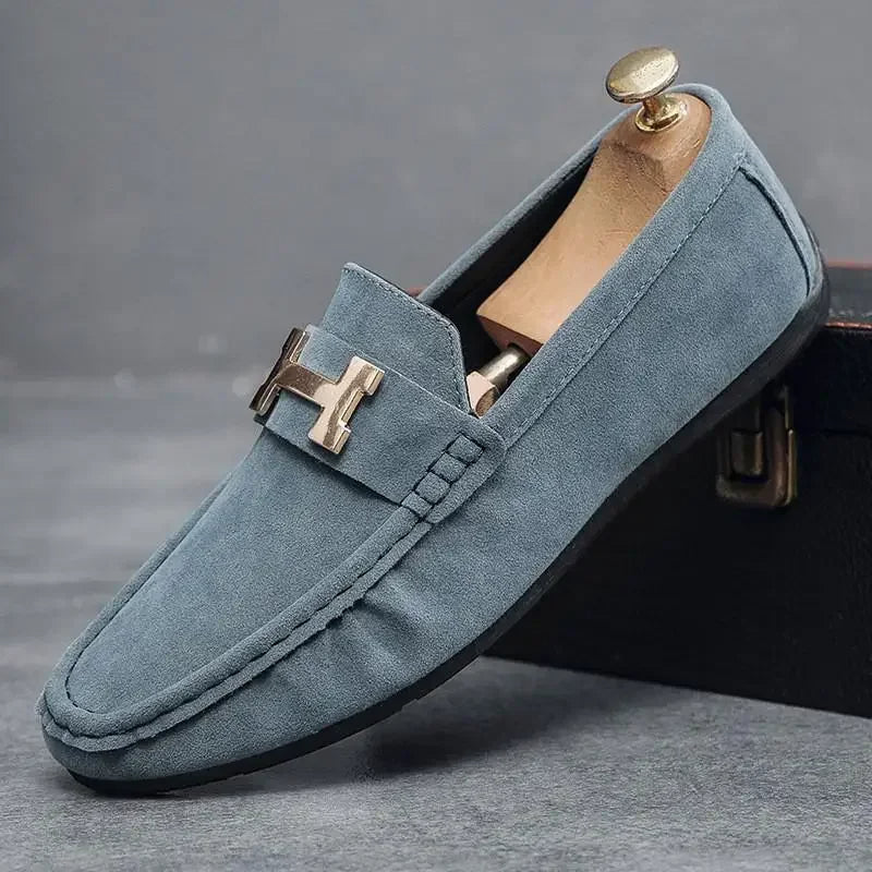 Finn | Mocassins femme en suède – Élégants slip-on casual & chic