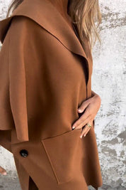 Cape veste oversize femme – Coupe ample légère & style cape tendance