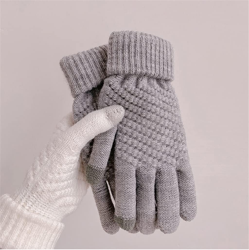 Gants d’Hiver en Laine Thermique – Chauds, Élégants & Confortables