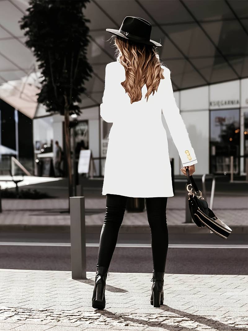 Blazer Femme Business Casual – Veste Cintrée Élégante & Polyvalente