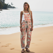 Robe portefeuille fleurie femme – Coton léger & style vintage | Ellis