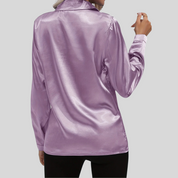 Blouse élégante pour femme – chemisier fluide à drapé subtil