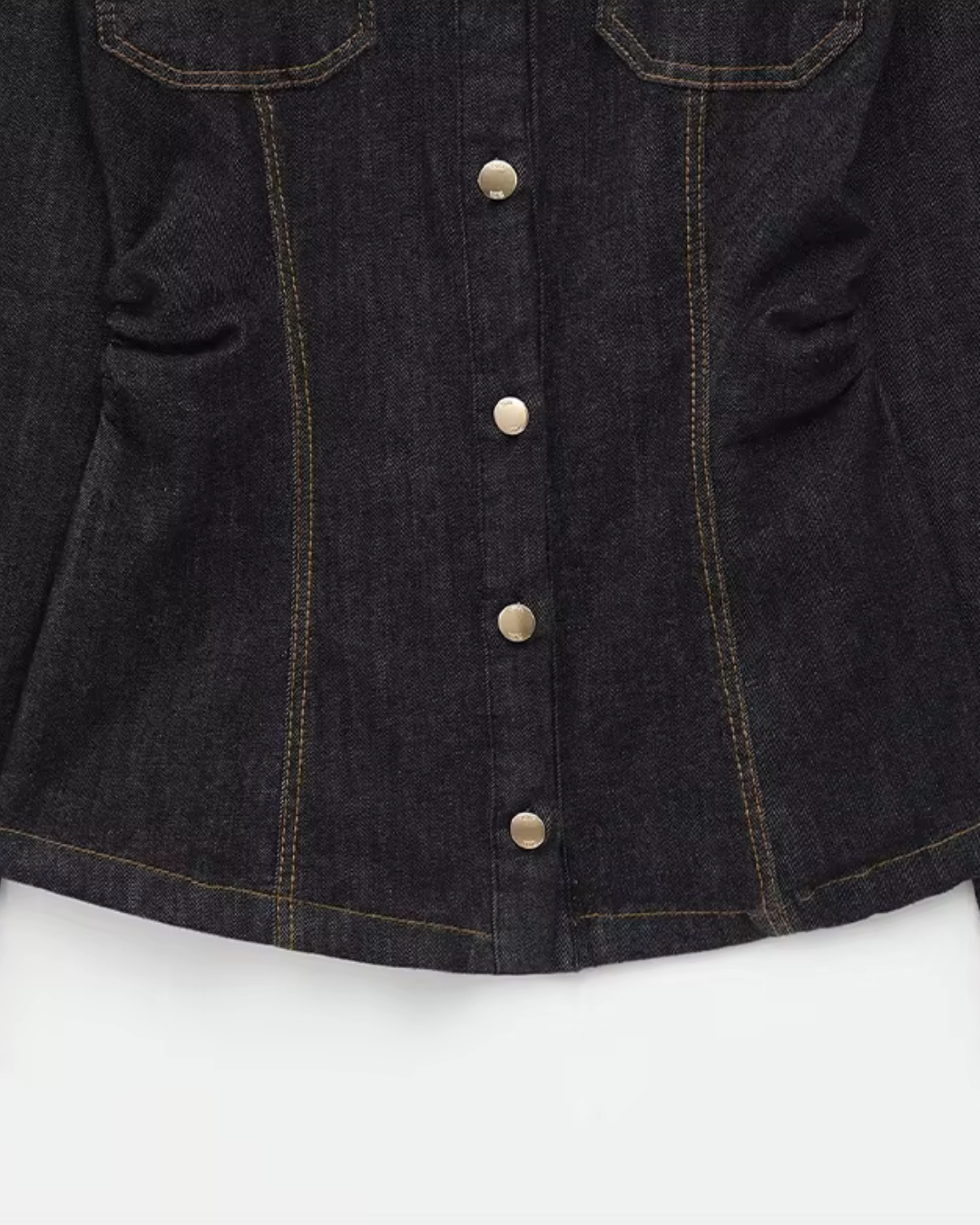 Ensemble Chic en Denim pour Femme – Veste & Pantalon au Design Intemporel