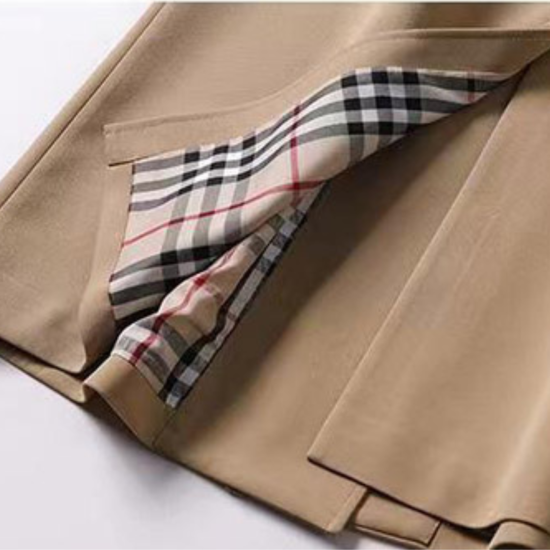 Trenchcoat femme Jualita classique – Élégance intemporelle et style raffiné