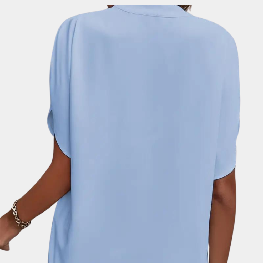 Blouse d’été femme Aiva – Légère, élégante et manches courtes