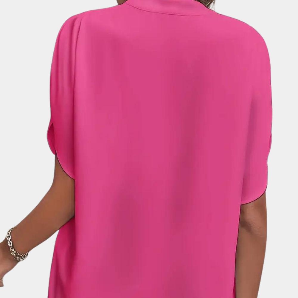 Blouse d’été femme Aiva – Légère, élégante et manches courtes