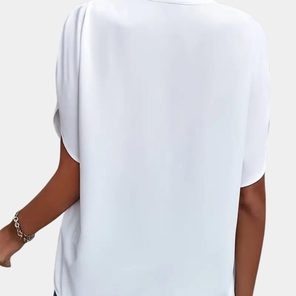 Blouse d’été femme Aiva – Légère, élégante et manches courtes