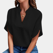 Blouse d’été femme Aiva – Légère, élégante et manches courtes