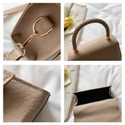 Sac Andrea PU cuir femme – Bandoulière réglable & poignée élégante