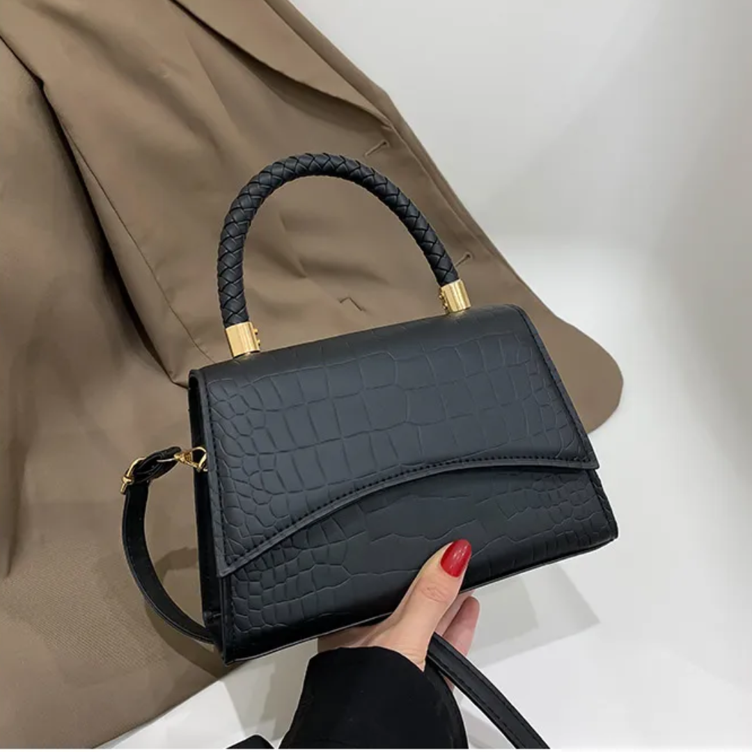 Sac Andrea PU cuir femme – Bandoulière réglable & poignée élégante