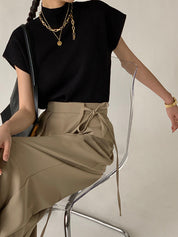 Top sans manches col montant – Base minimaliste tout saisons